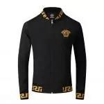 veste versace luxe pour homme france noir classic medusa zipper